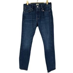 J.Crew 484 Slim-fit stretch Jeans in one-year wash Dark Wash Size 29 x 30